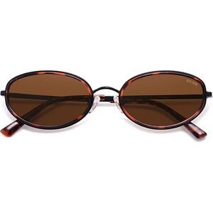 Trendy Oval Round Polarized Sunglasses for Men and Women Retro SJ1248